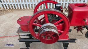 ASSOCIATED MANUFACTURING Co Chore Boy Line Mule Team 3hp stationary engine (s/n 505475) - 14