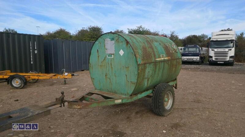 2000ltr towable bunded bowser