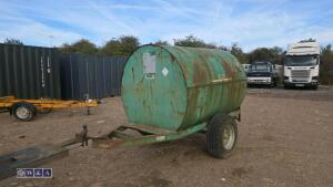 2000ltr towable bunded bowser
