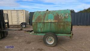 2000ltr towable bunded bowser - 2