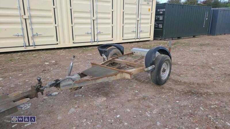 Single axle chassis