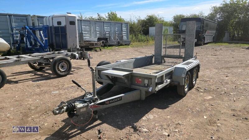NUGENT 2.7t twin axle plant trailer (s/n SBFPTGL0260000404)(11034413)