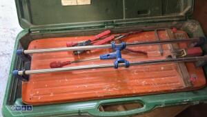 RUBI tile cutter c/w case - 4