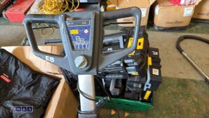 NILFISK SC350 floor polisher & box of scouring pads - 9