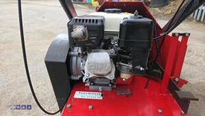 CAMON self propelled aerator c/w Honda GX160 engine & front weights - 17