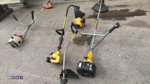 3 x MCCULLOCH petrol strimmers - 2