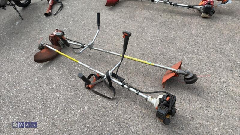2 x STIHL petrol strimmers (FS74 & FS66)