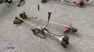 2 x STIHL petrol strimmers (FS74 & FS66)