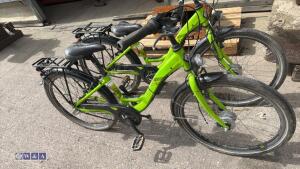 2 x BERGAMONT electric bikes (green) - 6