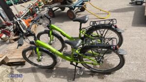 2 x BERGAMONT electric bikes (green) - 8
