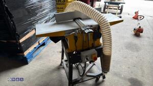 240v planer c/w dust extractor pipe