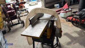 240v planer c/w dust extractor pipe - 4