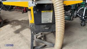 240v planer c/w dust extractor pipe - 7