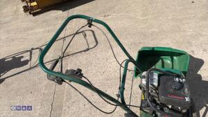 SUFFOLK PUNCH 14SK petrol scarifier c/w collection box - 4