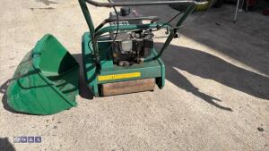 SUFFOLK PUNCH 14SK petrol scarifier c/w collection box - 5