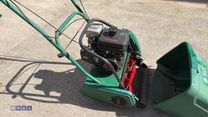 SUFFOLK PUNCH petrol cylinder mower c/w collection box