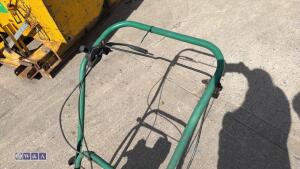 SUFFOLK PUNCH petrol cylinder mower c/w collection box - 6
