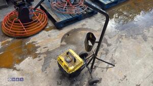 Gas bottle trolley & WOLF 950 petrol generator