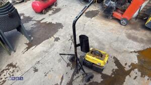 Gas bottle trolley & WOLF 950 petrol generator - 5