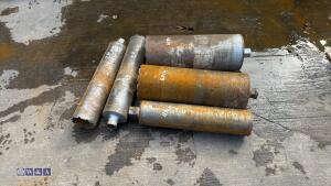 5 x core bits for a drill