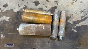5 x core bits for a drill - 3