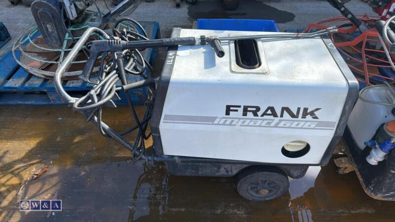 FRANK IMPACT 606 diesel pressure washer c/w hose & lance