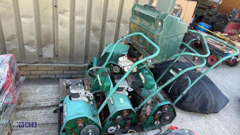 Quantity of ATCO QUALCAST mowers