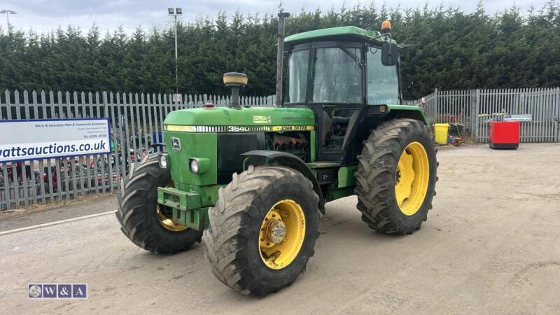 JOHN DEERE 3640 4wd tractor (s/n L03640U545864)