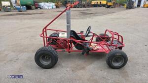 WASP off road buggy c/w 5.5hp Honda engine - 6