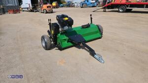 2026 TAIYUE 1.5m petrol driven trailed flail mower (unused) - 7