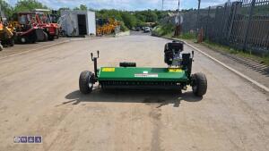 2026 TAIYUE 1.5m petrol driven trailed flail mower (unused) - 4