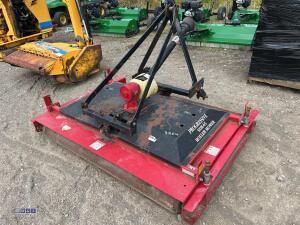 PROGRESSIVE SDR-65 roller mower c/w Pto shaft