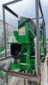 TAIYUE backhoe c/w hydraulic jack legs, bucket, external hydraulic tank & pump (unused) - 3