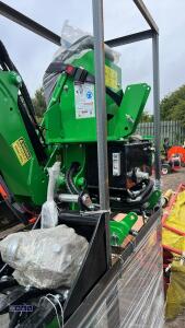 TAIYUE backhoe c/w hydraulic jack legs, bucket, external hydraulic tank & pump (unused) - 5