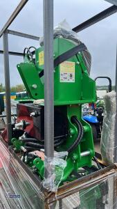 TAIYUE backhoe c/w hydraulic jack legs, bucket, external hydraulic tank & pump (unused) - 9