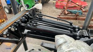 TAIYUE backhoe c/w hydraulic jack legs, bucket, external hydraulic tank & pump (unused) - 12
