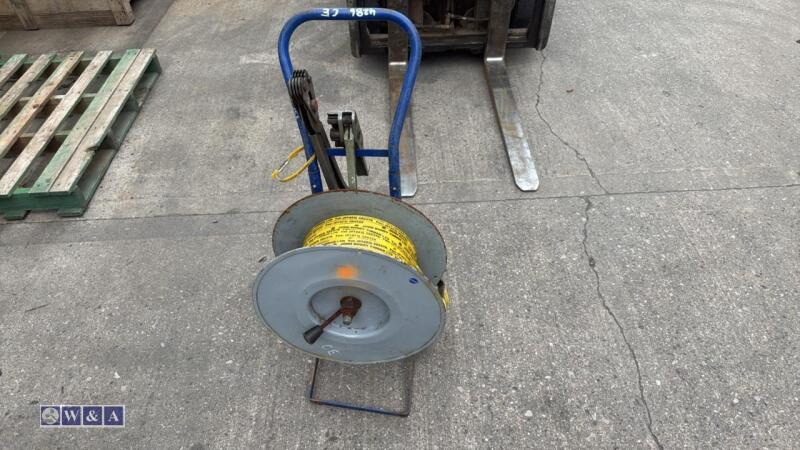 Banding trolley c/w tools & banding