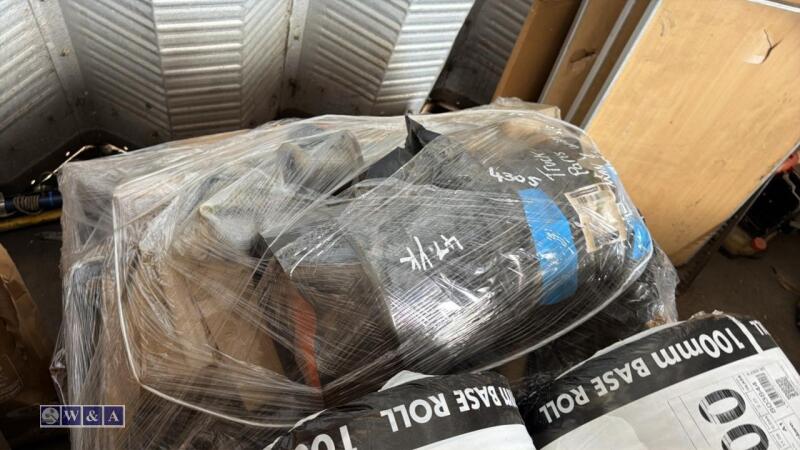 Pallet of truck parts