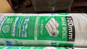 5 x rolls of loft insulation (approx 100mm) - 3
