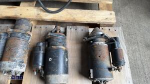 5 x agricultural / plant starter motors (Perkins, Cummins etc) - 2
