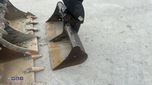2022 SANY S26 rubber tracked excavator (s/n B29978) with 4 buckets, blade, piped & Q/hitch - 8