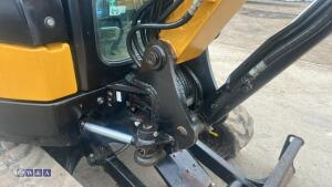 2022 SANY S26 rubber tracked excavator (s/n B29978) with 4 buckets, blade, piped & Q/hitch - 16