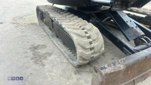 2022 SANY S26 rubber tracked excavator (s/n B29978) with 4 buckets, blade, piped & Q/hitch - 18