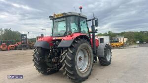 2008 MASSEY FERGUSON 6475 DYNA-6 4wd tractor, front links, front suspension, twin assister rams,push out puh, 4 x spool valves, air seat, air con (SK58 AVD)(V5 in office) - 5