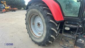 2008 MASSEY FERGUSON 6475 DYNA-6 4wd tractor, front links, front suspension, twin assister rams,push out puh, 4 x spool valves, air seat, air con (SK58 AVD)(V5 in office) - 9