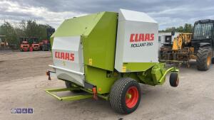 2005 CLAAS ROLLANT 250 round baler, wide pickup reel, chopper & net (s/n 7250737) - 5