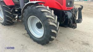 2008 MASSEY FERGUSON 6475 DYNA-6 4wd tractor, front links, front suspension, twin assister rams,push out puh, 4 x spool valves, air seat, air con (SK58 AVD)(V5 in office) - 30