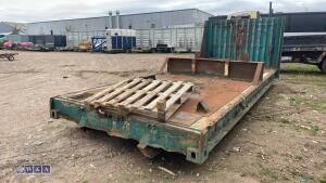 Roll-on roll-off flat body - 5