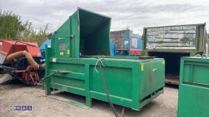 GREENBANK wast compactor with control panel - 2