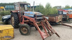 LEYLAND 384 2wd tractor c/w loader (inoperable) - 3